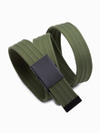 Men's sackcloth belt - olive A651