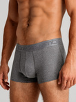 Men's cotton boxer shorts with logo - 3-pack mix V3 OM-UNBO-0105
