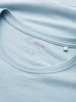 BASIC men's classic cotton T-shirt - light blue V19 OM-TSBS-0146