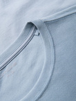 Men's LOOSE FIT t-shirt with pocket - blue V4 OM-TSCT-0171 