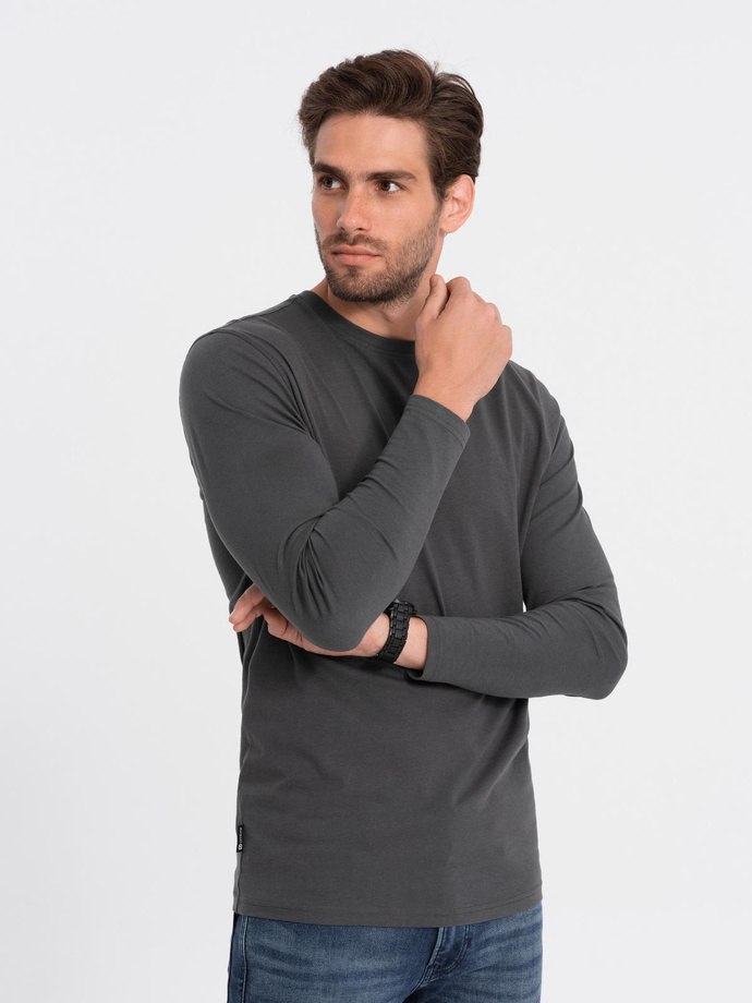 Zestaw longsleeve męski z długim rękawem 2-pak - mix V4 Z43