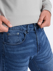 Men's denim pants SLIM FIT - blue V3 OM-PADP-0110