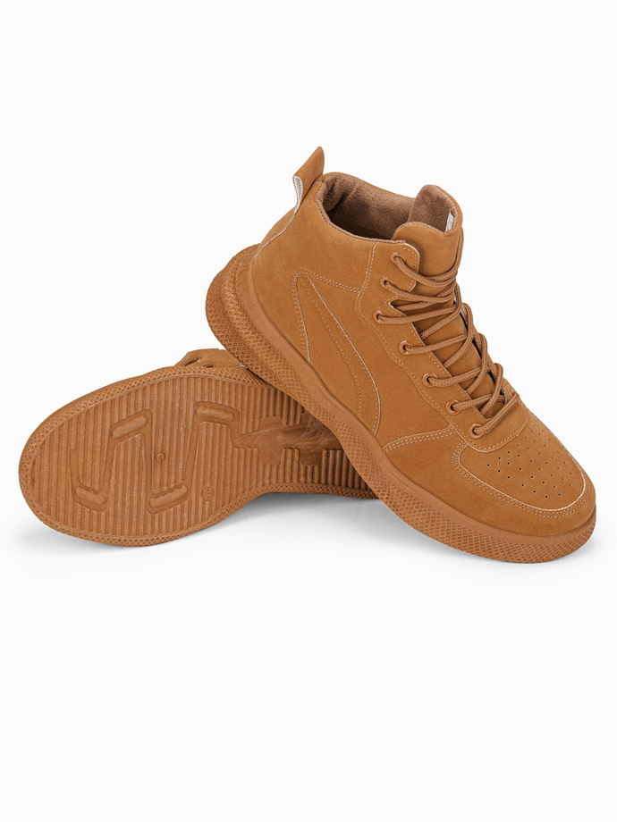 Men's winter shoes trappers - camel T380