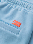 Unisex sweat shorts with drawstring waist - blue V8 OU-SRBC-0101