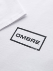 Men's REGULAR cut printed knit shirt - white V1 OM-TSPT-0231