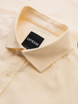 Pastel cotton men's oxford shirt - bright yellow V3 OM-SHOS-0183