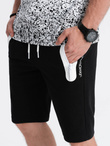 Men's sweatshorts - black V3 W239