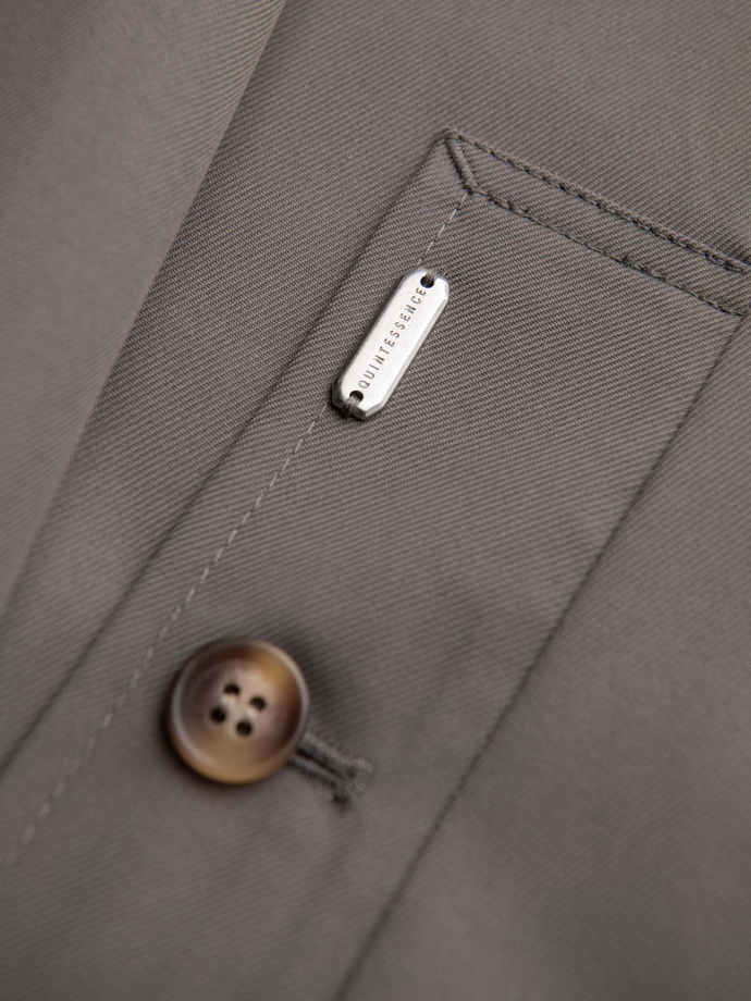 Men's insulated coat with hood and concealed zipper - black V1 OM-COWC-0110
