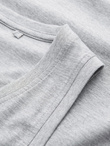 Men's BASIC cotton tank top - grey melange V2 OM-TSBT-0192