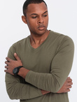 Zestaw longsleeve męski V-NECK - mix 2-pak V9 Z41