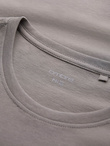 Męski bawełniany t-shirt z nadrukiem San Francisco – popielaty V4 OM-TSPT-0120
