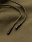 Bluza męska dresowa kangurka z kapturem BASIC – oliwkowa V2 OM-SSBN-0161