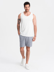 Męska bawełniana koszulka tank top BASIC – biała V1 OM-TSBT-0192