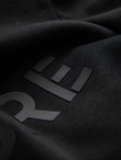 Classic men's sweatshirt with inscription - black V4 OM-SSPS-0181