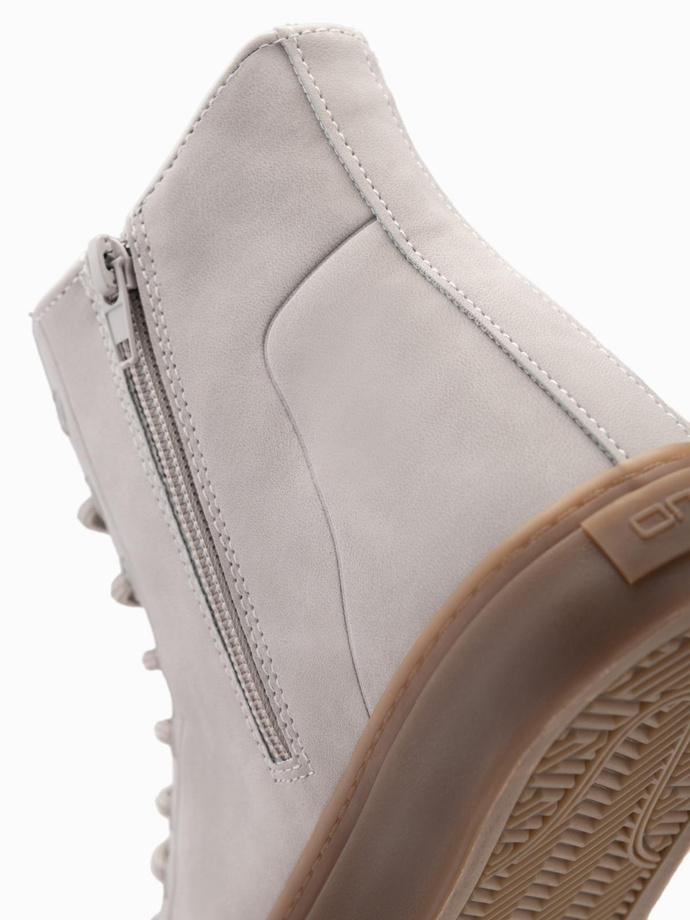 Men's ankle sneakers with rubber sole - ash V3 OM-FOTH-0187 