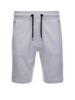 Men's sweat shorts with leopard stripes - gray V9 W359