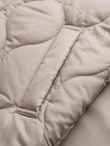 Men's insulated coat with hood and concealed zipper - black V1 OM-COWC-0110
