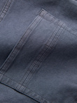 Men's denim pants without rubbing SLIM FIT - navy blue V4 OM-PADP-0148