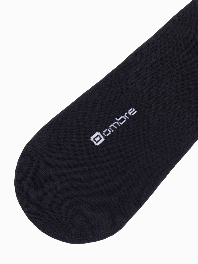 Men's foot socks 4-pack - grey-black OM-SOSS-0104