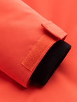 Men's long insulated jacket with reflective elements - orange V1 OM-JALJ-0169
