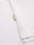 Polo shirt in cotton pique knit - ecru V7 OM-POSS-0103