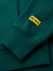 Unisex sweatshirt with pockets and hood - dark green V17 OU-SNBC-0105