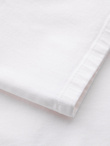 Men's denim shorts with a classic cut - white V1 OM-SRDS-0171