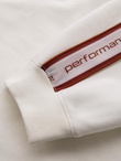 Men's sweatpants with contrast stitching - black V1 OM-PASK-0145
