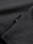 Męski longsleeve BASIC z okrągłym dekoltem - grafitowy V6 OM-LSBL-0106