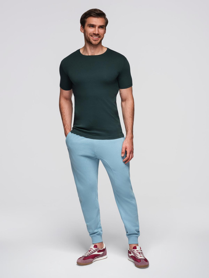 Men's jogger sweatpants - blue V7 OM-PABS-0173