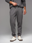Classic sweatpants with drawstrings unisex-grey V18 OU-PSBC-0100