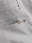 Men's tailored chino pants - gray V2 OM-PACP-0151