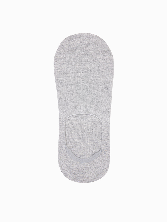 Skarpety męskie stopki 4-pak - szaro-czarne OM-SOSS-0104