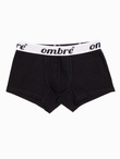 Men's cotton boxer shorts with contrasting elastic - 7-pack mix V2 OM-UNBO-0100