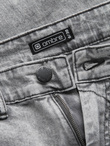 Spodnie męskie jeansowe SKINNY FIT - szare V1 P1062