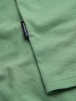 BASIC men's cotton classic tee with v-neck - green V11 OM-TSBS-0237