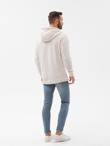 Men's hooded sweatshirt - white B1187