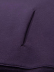 Unisex sweatshirt with pockets and hood - purple V13 OU-SNBC-0105
