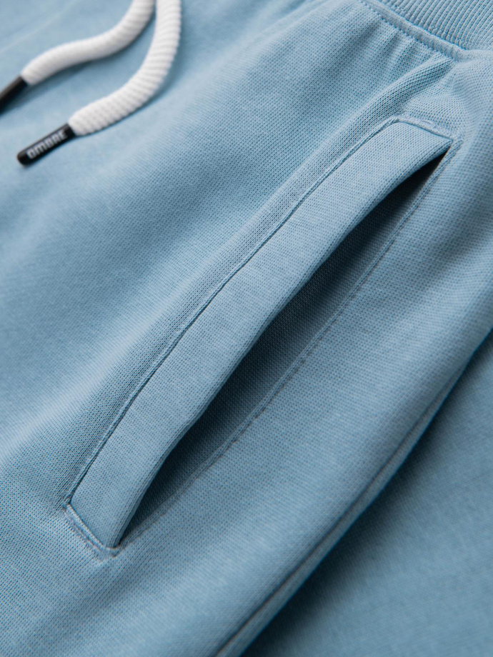 Men's jogger sweatpants - blue V7 OM-PABS-0173
