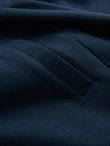  Men's pre-knee BASIC sweat shorts - navy blue V1 OM-SRBS-0149 