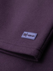 Unisex sweat shorts with drawstring waistband - purple V13 OU-SRBC-0101