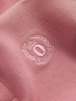 Men's BASIC single color pique knit polo shirt - dark pink V7 OM-POBS-0100