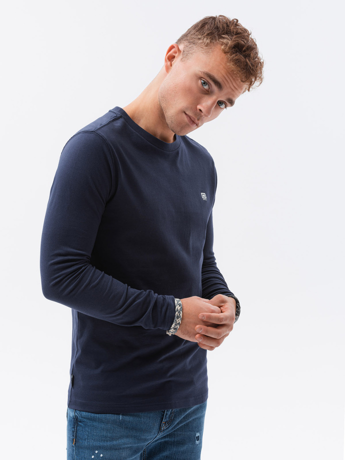 Zestaw longsleeve męski z elastanem - MIX 2-pak V1 Z40