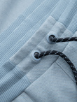 Men's structured knit sweatpants - light blue V4 OM-PASK-0211