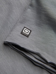 Men's T-shirt with raw finish - gray V1 OM-TSCT-22SS-004