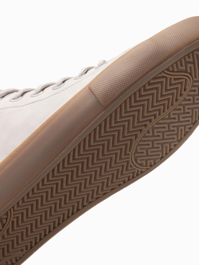 Men's ankle sneakers with rubber sole - ash V3 OM-FOTH-0187 