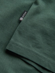 Ombre Streetstyle men's cotton t-shirt with pocket print - dark green V4 OM-TSCT-0108