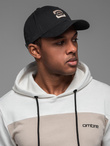 Men's baseball cap with logo - black V2 OM-ACCS-0100