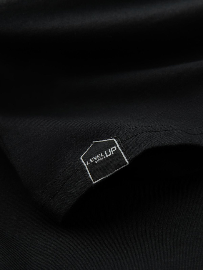 Men's longsleeve with raglan contrast sleeves - black/olive V3 OM-LSCL-0105