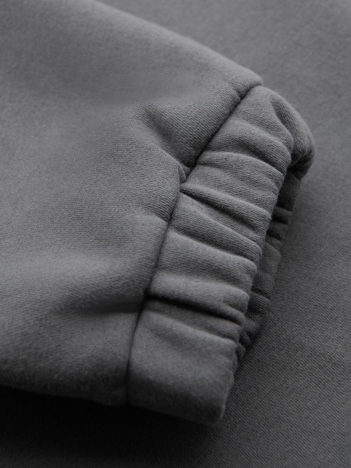 Classic sweatpants with drawstrings unisex-grey V18 OU-PSBC-0100